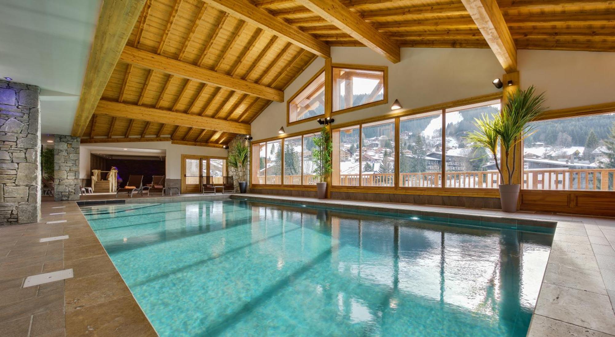 Cgh Residence Boutique Les Chalets De Leana Les Carroz d'Araches Buitenkant foto