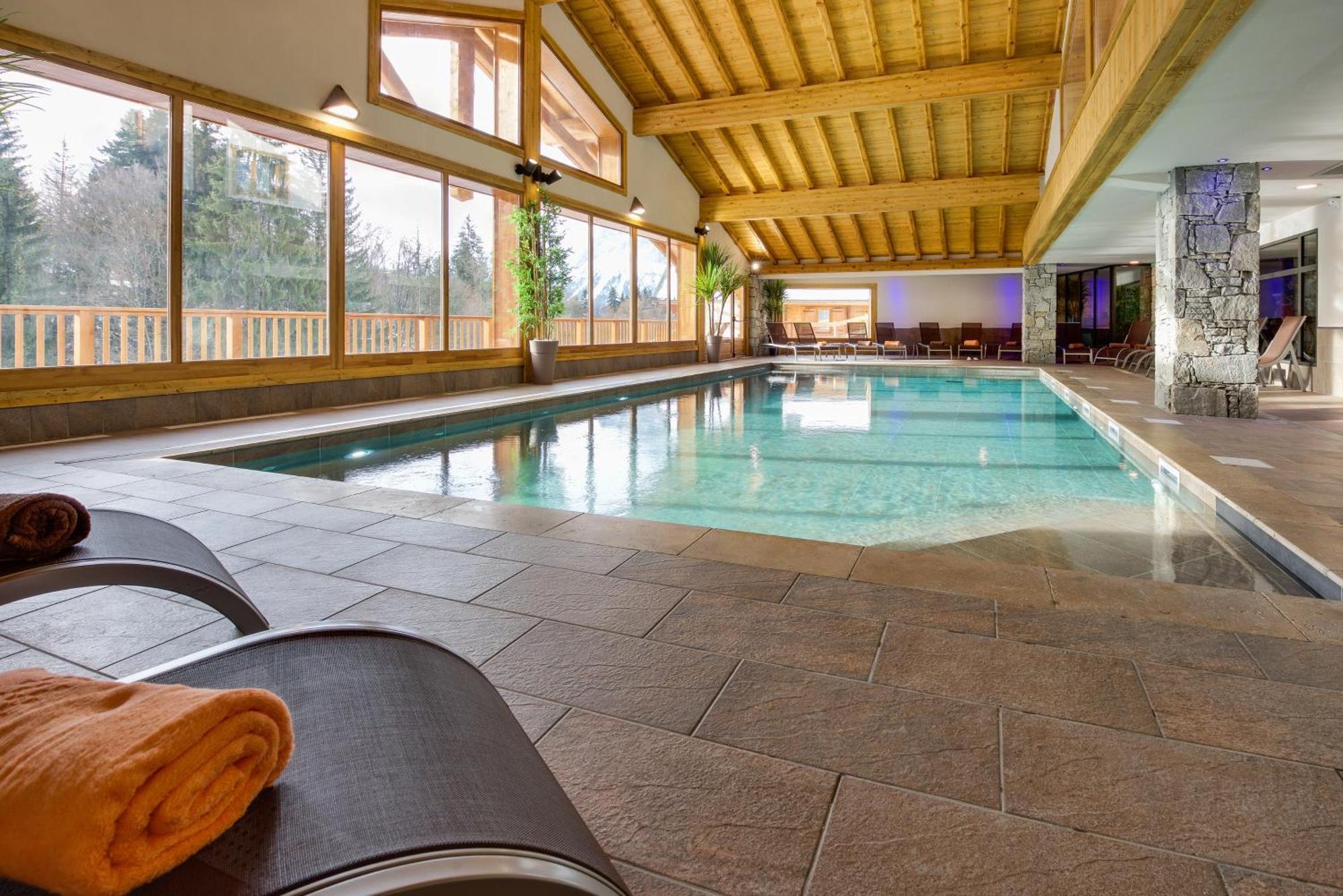 Cgh Residence Boutique Les Chalets De Leana Les Carroz d'Araches Buitenkant foto