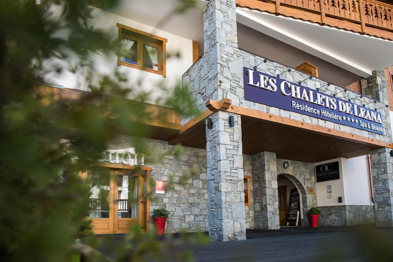 Cgh Residences & Spas Les Chalets De Leana Les Carroz d'Araches Buitenkant foto