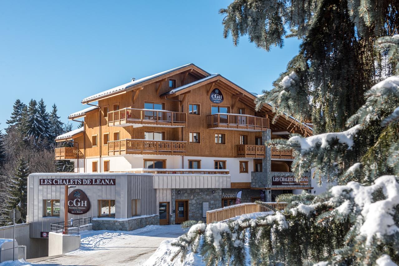 Cgh Residences & Spas Les Chalets De Leana Les Carroz d'Araches Buitenkant foto