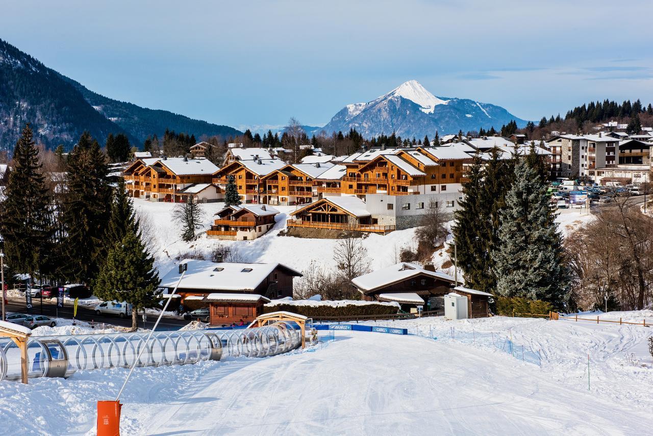 Cgh Residence Boutique Les Chalets De Leana Les Carroz d'Araches Buitenkant foto